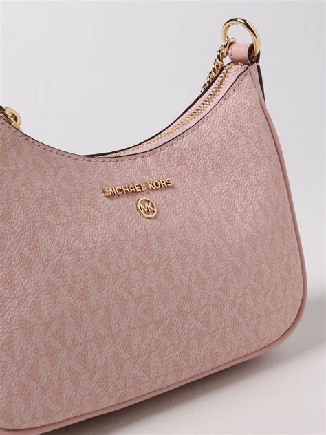 pink michael kors shoulder purse|Michael Kors purses vanilla pink.